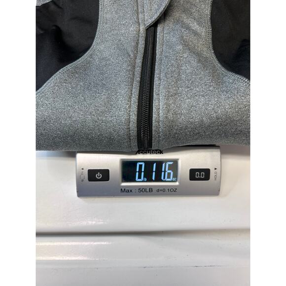 VOGO Athletico Women’s Full Zip Athletic Jacket, Gray/Black, size XL - Picture 9 of 9